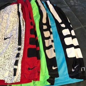 4 pairs of Nike elite shorts- dri-fit
